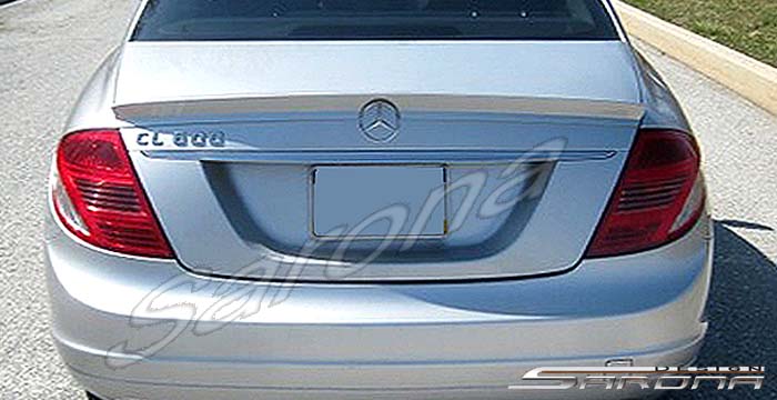 Custom Mercedes CL  Coupe Trunk Wing (2007 - 2014) - $299.00 (Part #MB-073-TW)